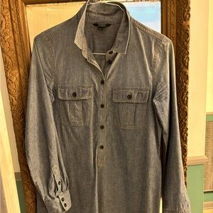 Jcrew chambray shift
